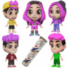 ALGAZARRA-BONECO VINIL - DOS ROSA + MINITOYS-PEGA VARETA TUBO C/21 CX C/70 0001