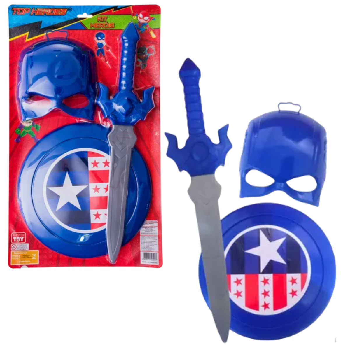 KIT HEROI TEIA E KIT HEROI VERDE