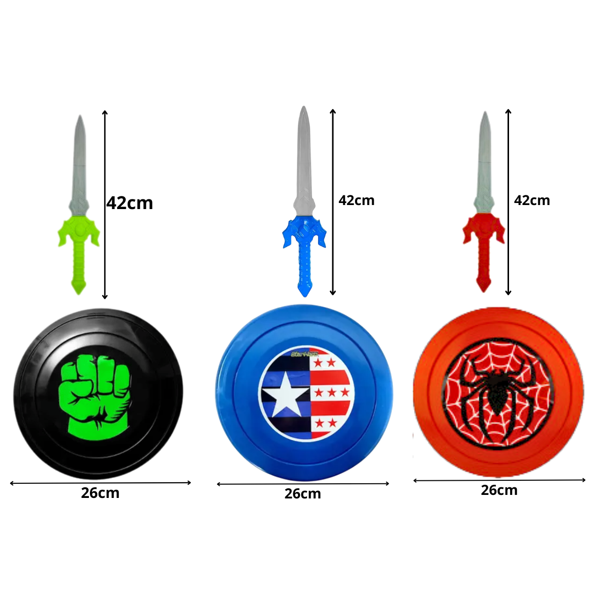 KIT HEROI TEIA E KIT HEROI VERDE (3)