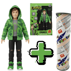 29125 ALGAZARRA BONECO VINIL CADRES + 29125 MINITOYS-PEGA VARETA TUBO