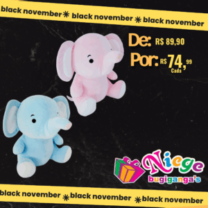 DM BRASIL-PELUCIA AMIGOS DO CORAÇAO ELEF DMT6460