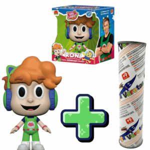 29126 ALGAZARRA-BONECO VINIL - GATO GALACTICO 15 CM 1417 + Pega Vareta