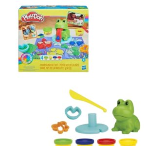HOBBY- PLAY DOH FROG N COLORS START SET F6926 17542