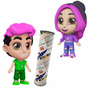 KIT BONECOS DOS ROSA KATLEN + VOID