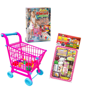 SUPER MARKET CARRINHO DE COMPRAS  + MINI MERCADO 354