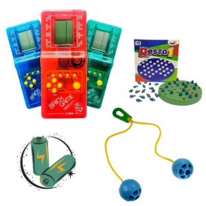 Mini Game + Pilha + Resta 1 + Bate bag