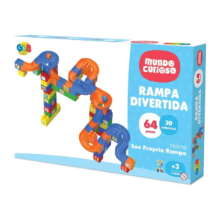 BLOCOS DE MONTAR RAMPA DIVERTIDA