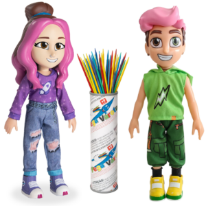 BONECA KATLEN + BONECO VOID + PEGA VARETA TUBO