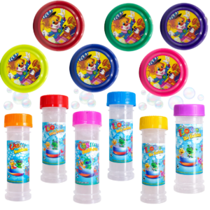 6x bolha de sabao + 6 ioio