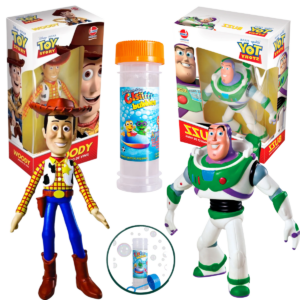 KIT WOOD + BUZZ + BOLHA DE SABÃO