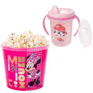 KIT BALDE + CANECA COM TAMPA E ALÇA