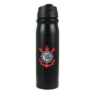 GARRAFA SQUEEZE DE ALUMINIO 650ML CORINTHIANS
