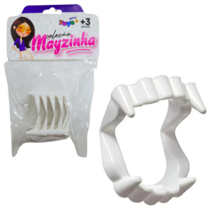 KIT COM 5 DENTADURA BRANCA