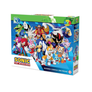 QUEBRA CABEÇA DO SONIC 200PÇ