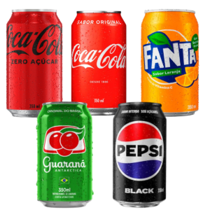 REFRIGERANTE LATA 350 ML GELADA