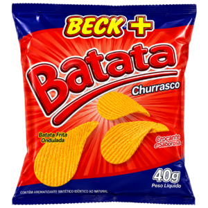 SALGADINHO BATATA CHURRASCO 40G BECK +