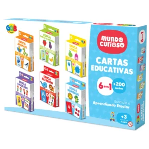 JOGO CARTAS EDUCA 6 EM 1