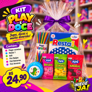KIT PLAY E DOCE
