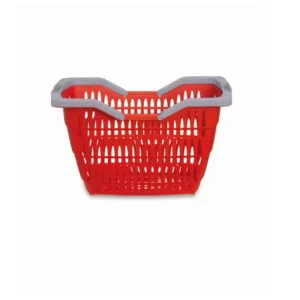 CESTO 12L C/ ALCAS VERMELHO