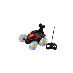 CARRO COM CONTROLE REMOTO 7 FUNCOES E LUZ 360 STUNT COLOR LIGHT SRT COR